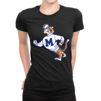 Vintage Walking Angry Tiger Memphis Ladies Fitted T-shirt | Artistshot