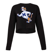 Vintage Walking Angry Tiger Memphis Cropped Sweater | Artistshot