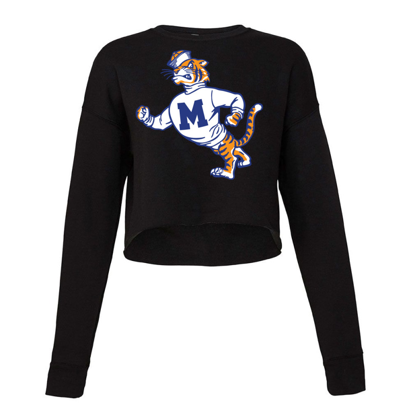 Vintage Walking Angry Tiger Memphis Cropped Sweater by JeremyHurley | Artistshot