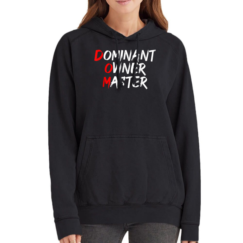 Dominant Owner Master  Secret Bdsm Sex Names Gift Vintage Hoodie by AmandaGoodrich | Artistshot