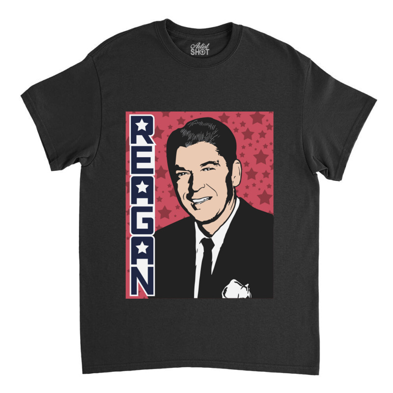 Ronald Reagan Classic T-shirt by JanisIda | Artistshot