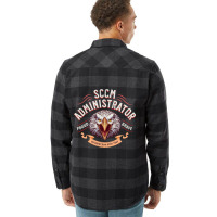 Sccm Administrator Proud And Brave Eagle Flannel Shirt | Artistshot