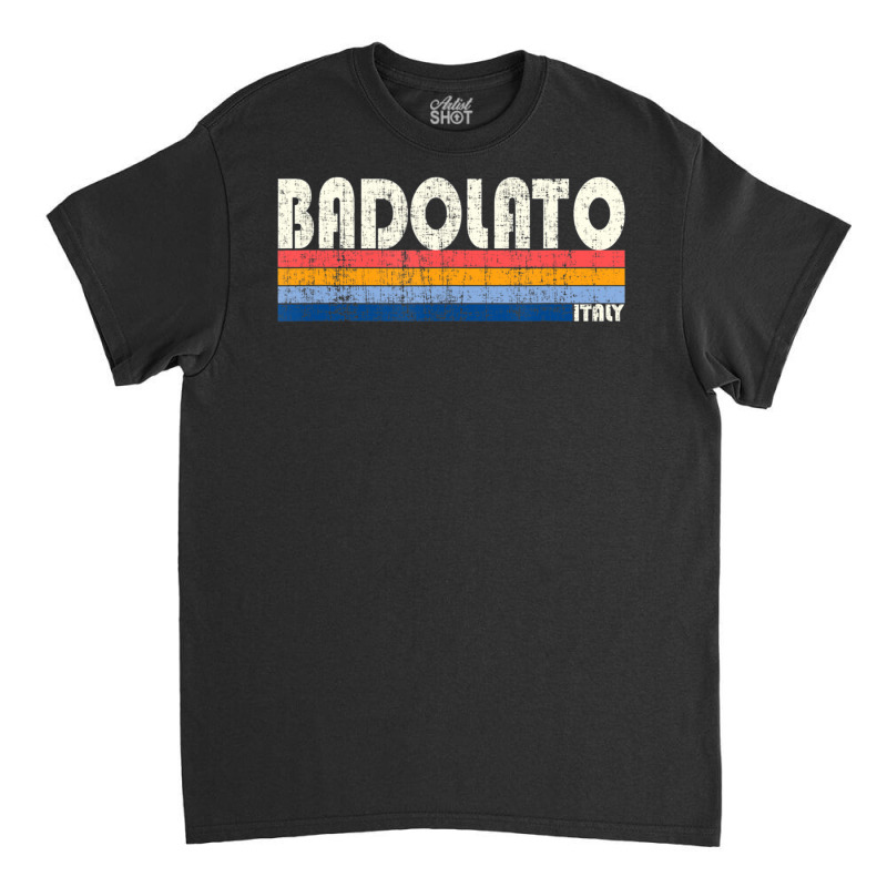 Retro Vintage 70s 80s Style Badolato, Italy Classic T-shirt by rastyrocl | Artistshot