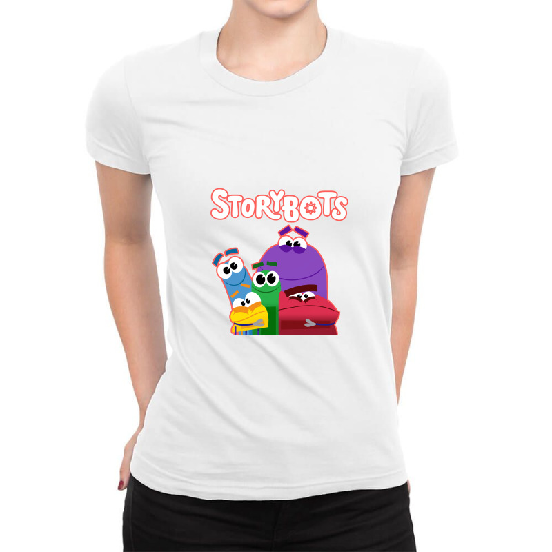 Ask The Storybots Ladies Fitted T-Shirt by bakarjenggotan | Artistshot