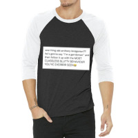 Anthony Bridgerton  Slutty Gentleman 3/4 Sleeve Shirt | Artistshot