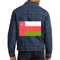 Flag Of Oman Men Denim Jacket | Artistshot