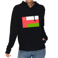 Flag Of Oman Lightweight Hoodie | Artistshot