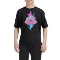 Asanas Mandala Lotus Mantra Youth Tee | Artistshot