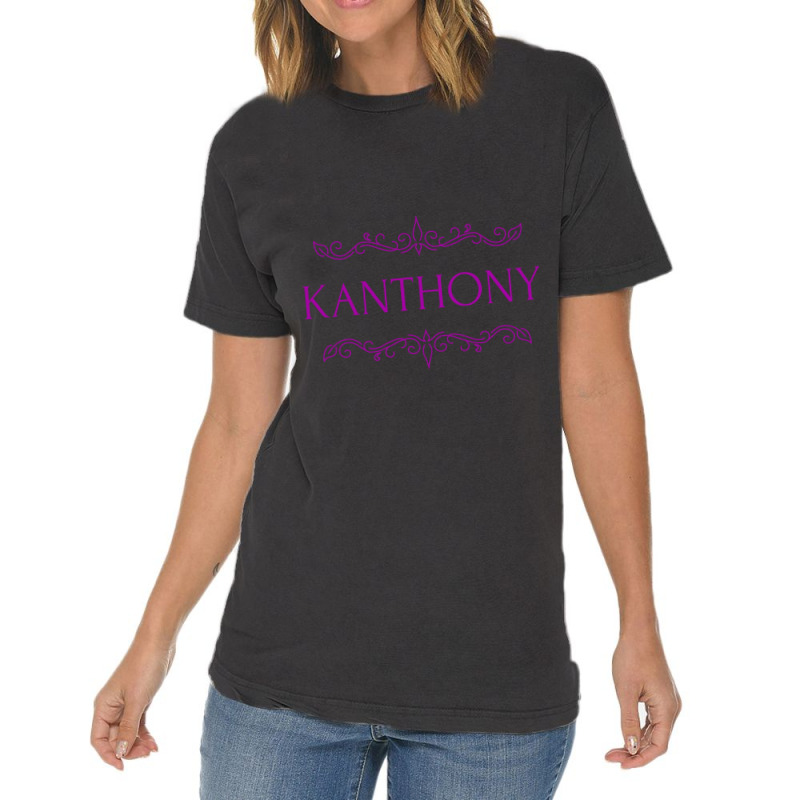 Kanthony Vintage T-Shirt by NINOZKABAUGHMAN | Artistshot