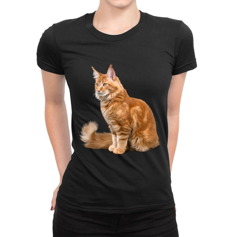 Cat-ltskn Ladies Fitted T-Shirt by Mary Hatton | Artistshot