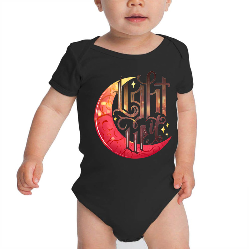 Light It Up Baby Bodysuit by greggjvandervor | Artistshot