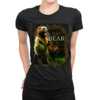 My Spirit Animal Is A Bear Lover Wildlife Biologist Ladies Fitted T-shirt | Artistshot