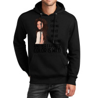 She Is Strong, Fierce, Brave And Full Of Fire, And Her Favorite Color Unisex Hoodie | Artistshot