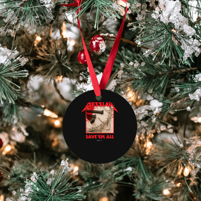 Messiah Save 'em All (heavy Crusade) Ornament | Artistshot