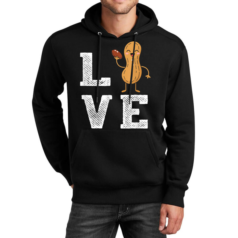 Peanut Love - Peanut Lover Funny Peanut Cute Peanut Gift Unisex Hoodie | Artistshot