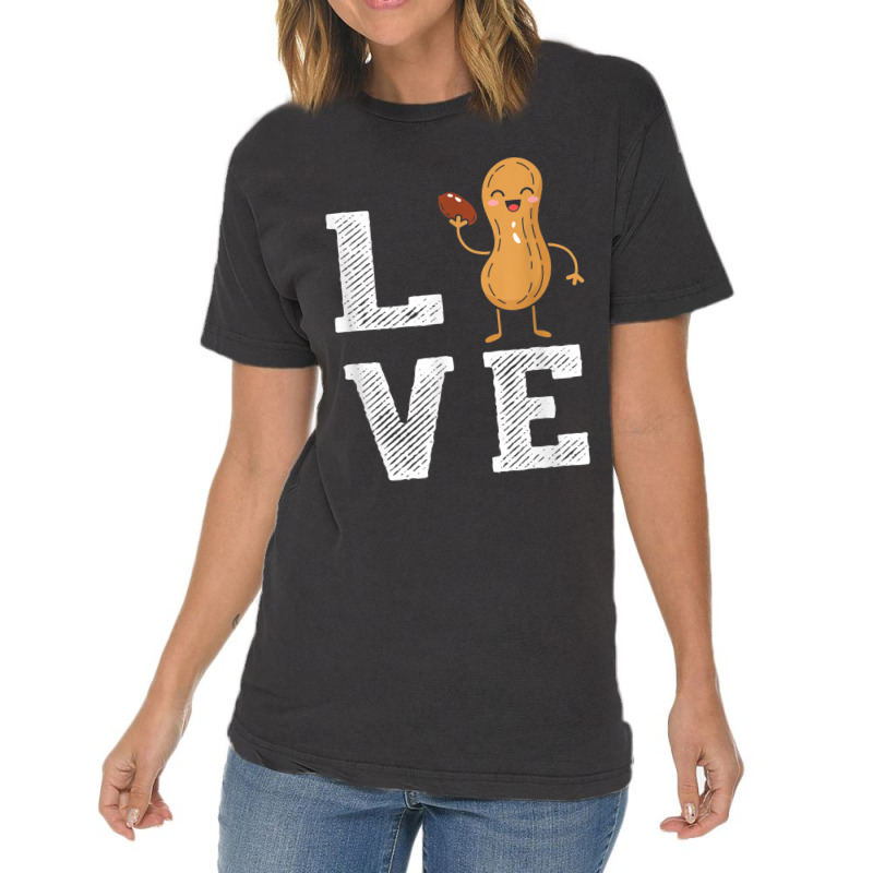 Peanut Love - Peanut Lover Funny Peanut Cute Peanut Gift Vintage T-shirt | Artistshot