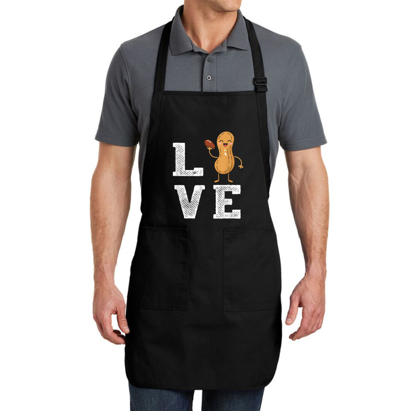 Peanut Love - Peanut Lover Funny Peanut Cute Peanut Gift Full-length Apron | Artistshot