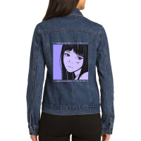 Anime Japanese Street Wear 7 Ladies Denim Jacket | Artistshot