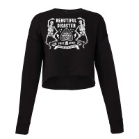 Beautiful-disaster-free-spirit-dancing-with-destiny Cropped Sweater | Artistshot