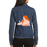 Penelope Ladies Denim Jacket | Artistshot