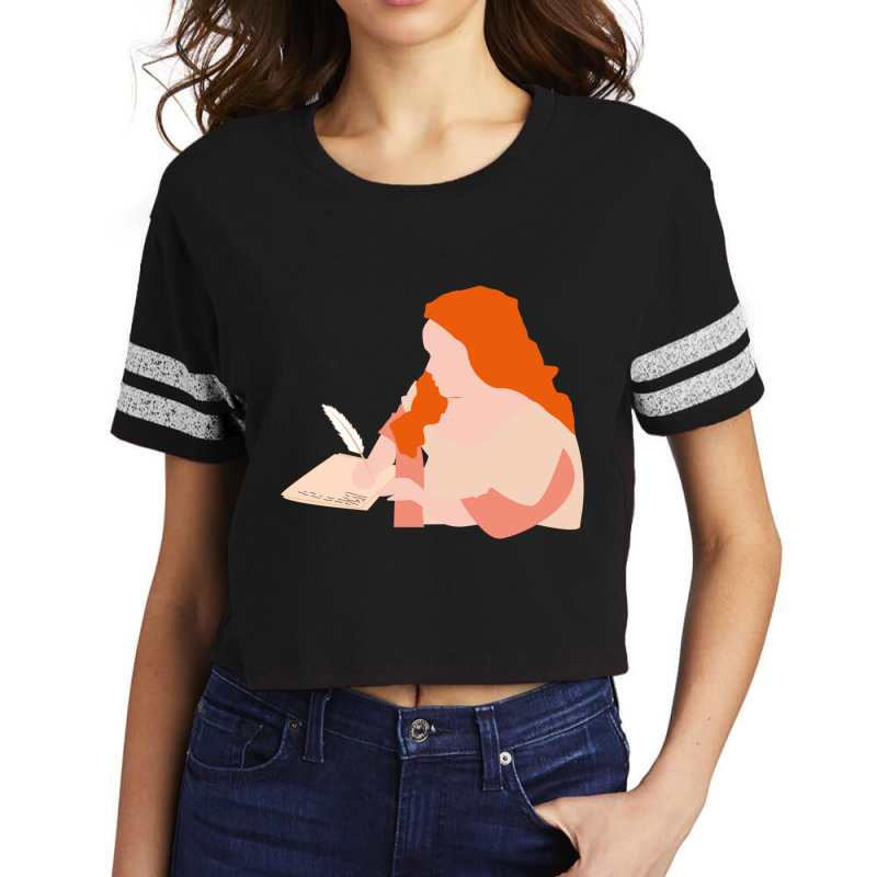 Penelope Scorecard Crop Tee by NINOZKABAUGHMAN | Artistshot