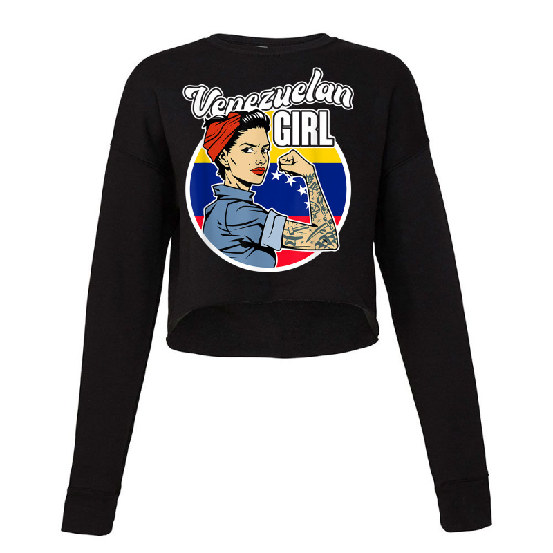 Arepas Latin America Venezuelan Women Girls Gift Venezuela Cropped Sweater by TimothyMichaelHackett | Artistshot