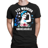 Diabetes Diabetic T1d Warrior Unbreakable Strong Woman Type 1 Diabetes T-shirt | Artistshot