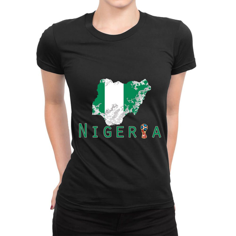 Nigeria Ladies Fitted T-Shirt by rifaiputra891209 | Artistshot