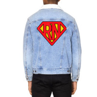 Super Nurse Rn Superhero Registered Nurse Hero Unisex Sherpa-lined Denim Jacket | Artistshot