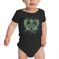 Skeleton Fairy Grunge Fairycore Aesthetic Butterfly Gothic Baby Bodysuit | Artistshot