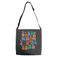 Sleep When You're Dead Aesthetic Trendy Costume 2022 Adjustable Strap Totes | Artistshot