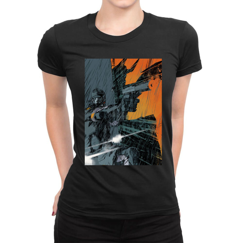 Metal Gear Solid 11 Ladies Fitted T-Shirt by KelliBrimner | Artistshot