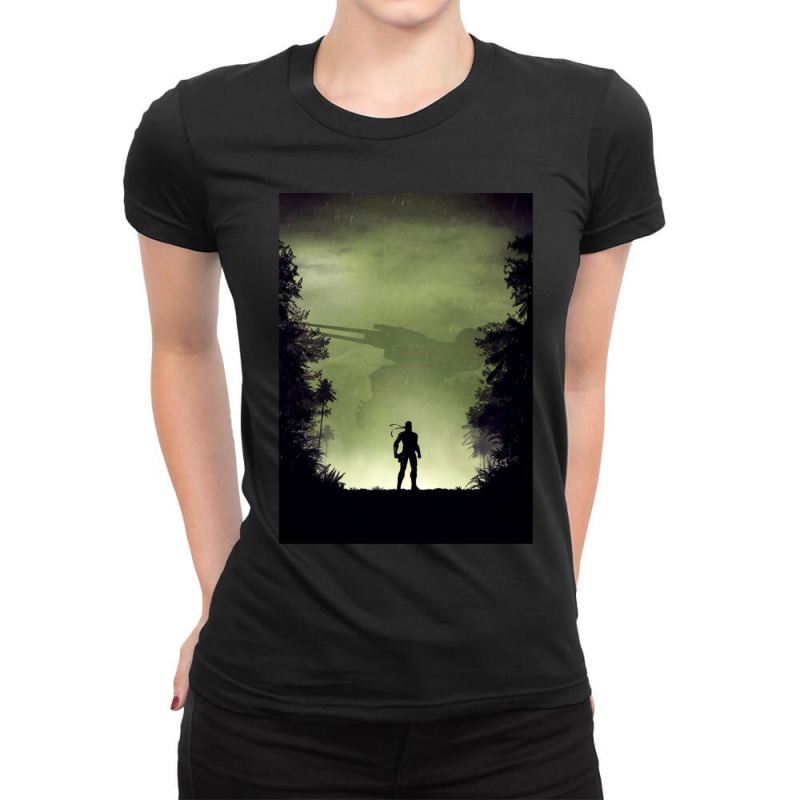 Metal Gear Solid 6 Ladies Fitted T-Shirt by KelliBrimner | Artistshot