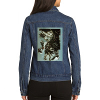 Metal Gear Solid Dark Ladies Denim Jacket | Artistshot