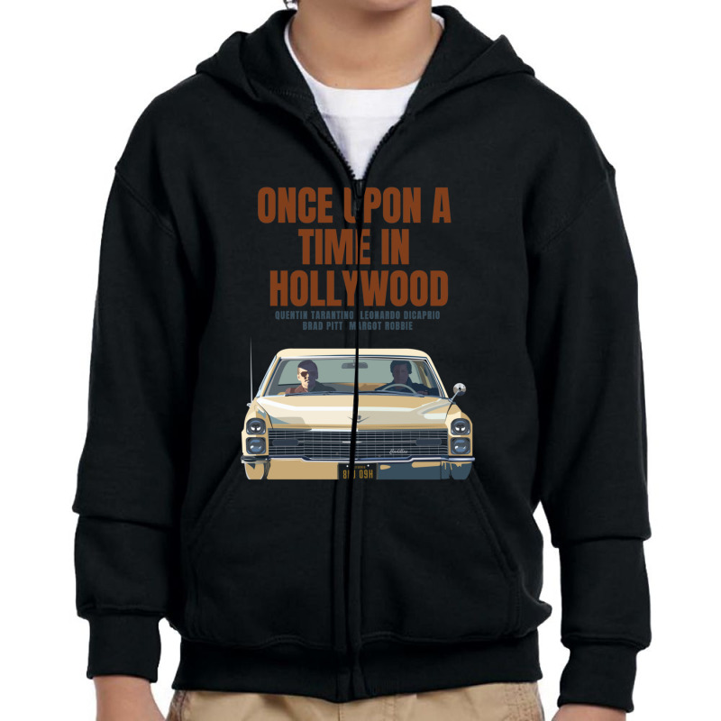 Once Upon A Time Hollywood Tarantino Film Art Youth Zipper Hoodie by MeganMarieVanLerberghe | Artistshot