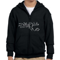 Irish Music Flute Player Flutist Youth Zipper Hoodie | Artistshot