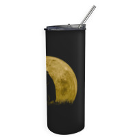 Rat Mouse Full Moon Rat Mouse Lover Skinny Tumbler | Artistshot