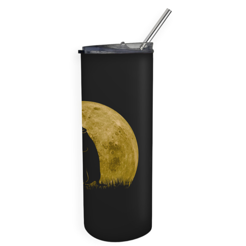 Rat Mouse Full Moon Rat Mouse Lover Skinny Tumbler | Artistshot