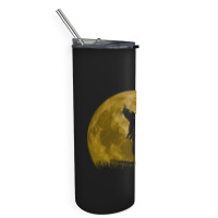 Rat Mouse Full Moon Rat Mouse Lover Skinny Tumbler | Artistshot