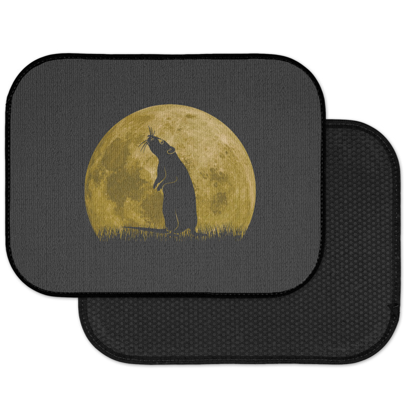 Rat Mouse Full Moon Rat Mouse Lover Rear Car Mat | Artistshot