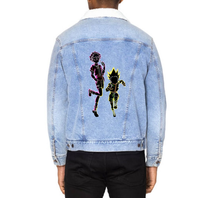 Soul Of Heroes Unisex Sherpa-Lined Denim Jacket by Son creator | Artistshot