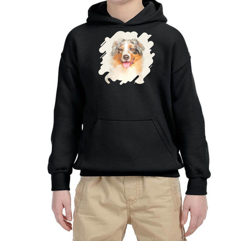 Australian Shepherd T  Shirt Australian Shepherd T  Shirt Youth Hoodie by qrolfson600 | Artistshot