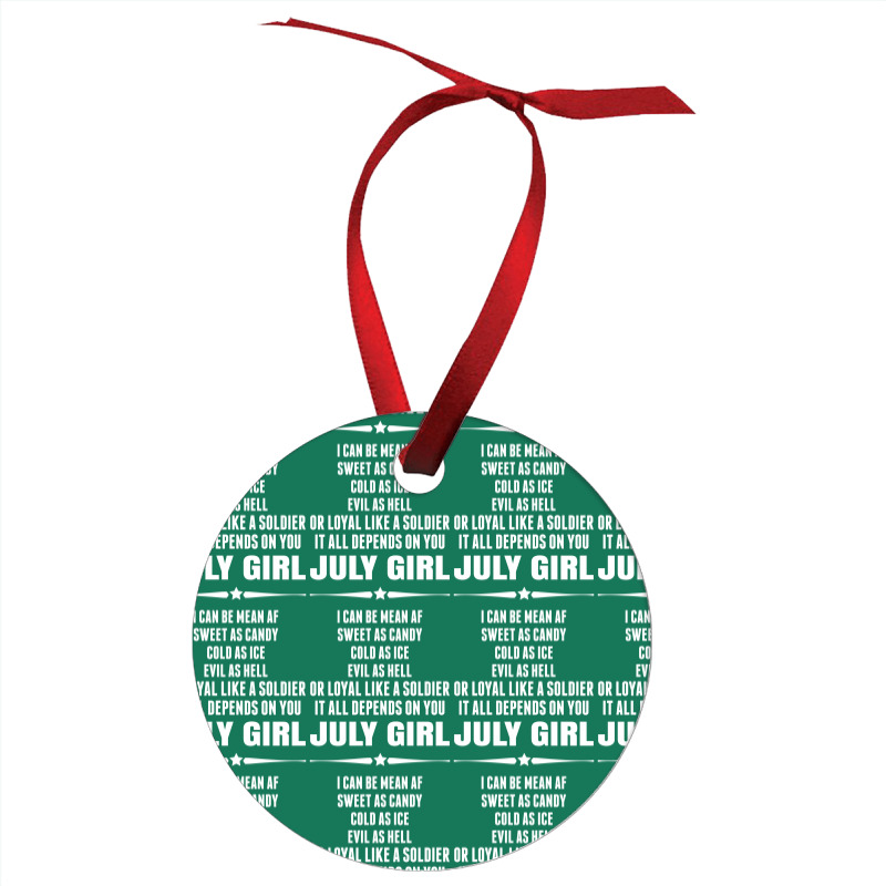 Super July Girl Ornament | Artistshot