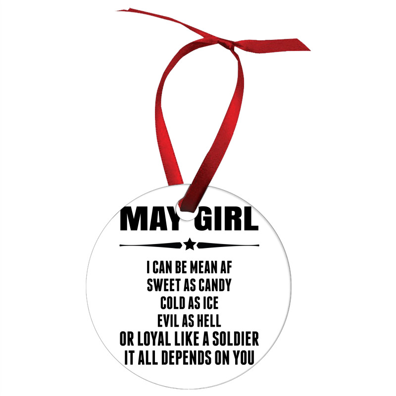 Super May Girl Ornament | Artistshot