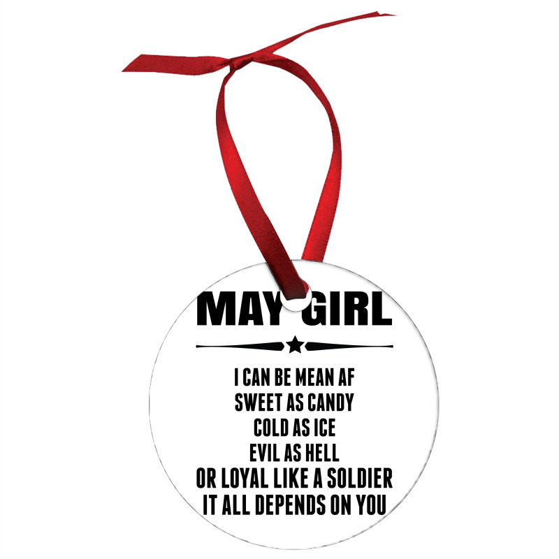 Super May Girl Ornament | Artistshot