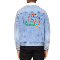 Funny Hakuna Matata Unisex Sherpa-lined Denim Jacket | Artistshot