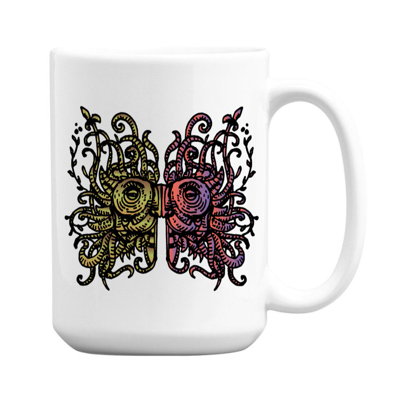 Mask Of An Aztec Warrior 15 Oz Coffee Mug | Artistshot