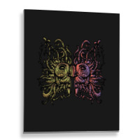 Mask Of An Aztec Warrior Metal Print Vertical | Artistshot