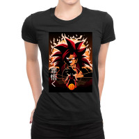 Super Saiyan 4-fdftd Ladies Fitted T-shirt | Artistshot