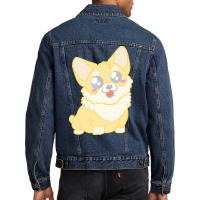 Cute Corgi Dog T  Shirt Cute Corgi Dog Gifts Corgis Owner Clothes Funn Men Denim Jacket | Artistshot